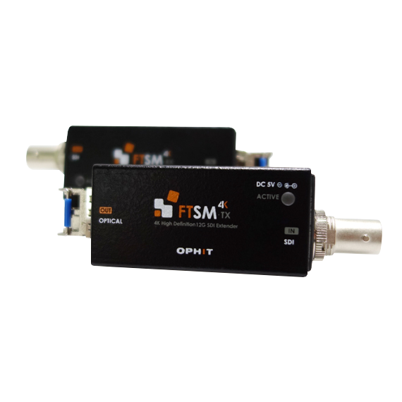 12G-SDI Single-Mode Fiber Optic Extender (FTSM)