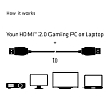 Ultra High Speed кабель HDMI 4K 60 Гц