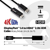 Кабель DisplayPort 1.4 к активному адаптеру HDMI 2.0